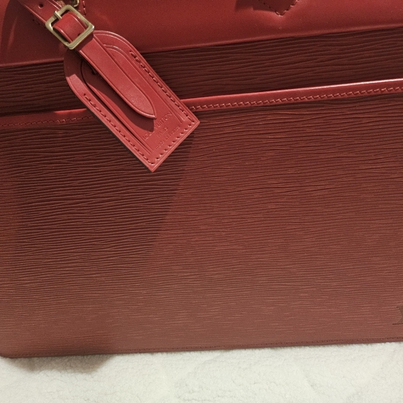 Louis Vuitton Red Epi Riviera ❤️ EXCELLENT CONDITION - Picture 4 of 9